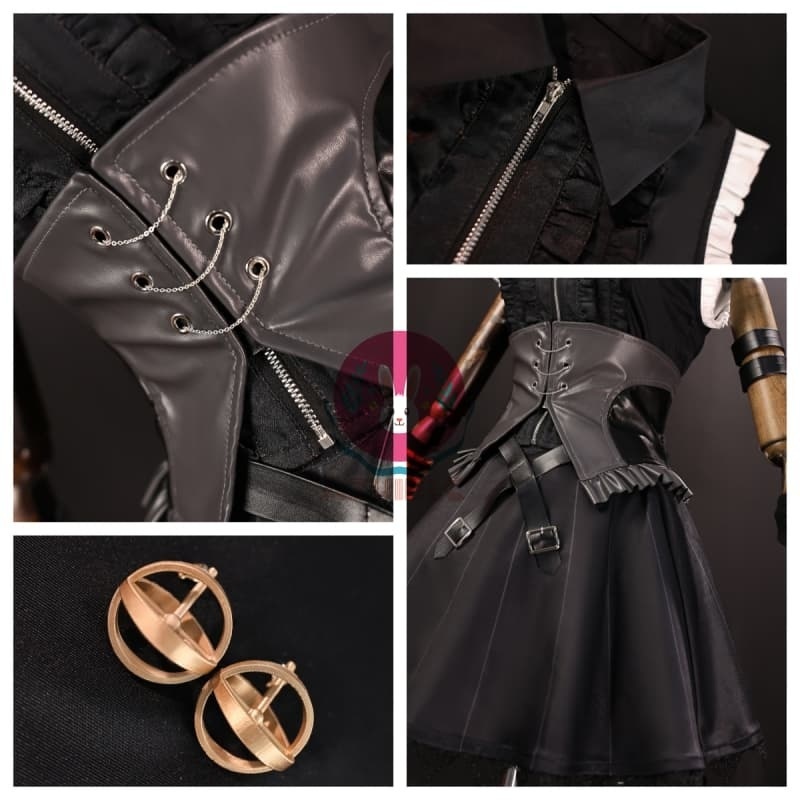 Azuiblc ゼンゼロ 2025 エレン・ジョー FES コスプレ 衣装 ゼンゼロ フェス ロック風 ファンク風 ゼンレスゾーンゼロ cosplay