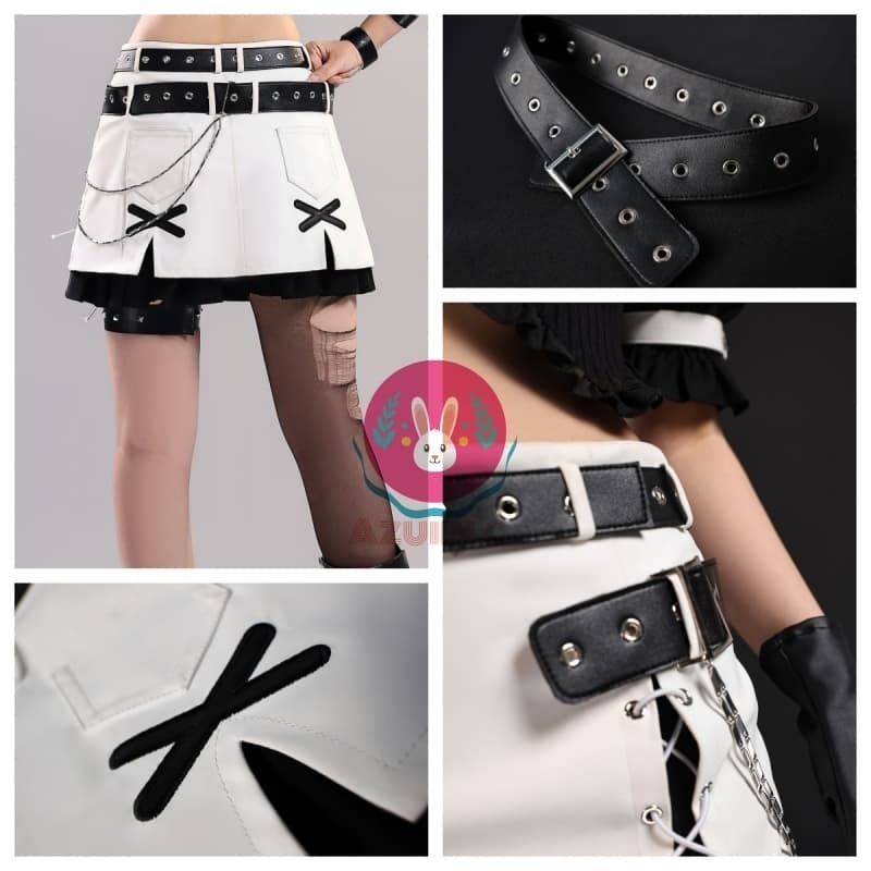 Azuiblc ゼンゼロ 2025 アストラ・ヤオ FES コスプレ 衣装 ゼンゼロ フェス ロック風 ファンク風 ゼンレスゾーンゼロ cosplay