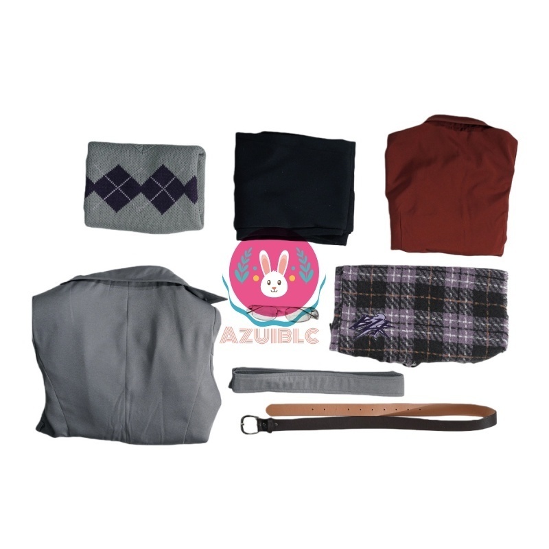 Azuiblc IdentityV 占い師 BLK Eli コスプレ 衣装 第五人格 BLK戦隊 コスチュームセット イライ・クラーク cosplay