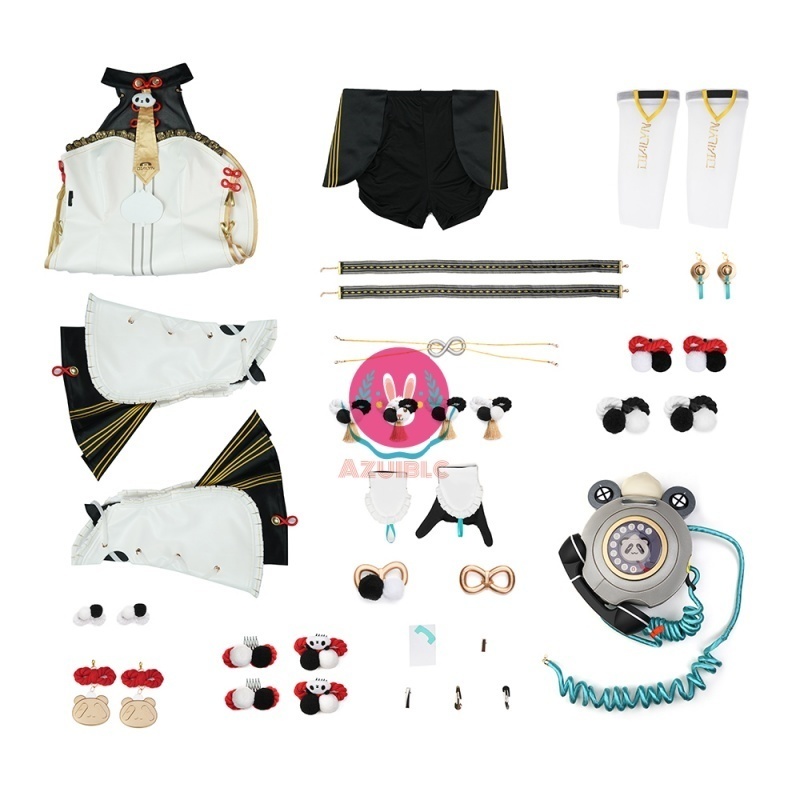 Azuiblc ゼンゼロ ダイアリン コスプレ 衣装 電話付き 3Dプリント コスチュームセット ゼンレスゾーンゼロ cosplay