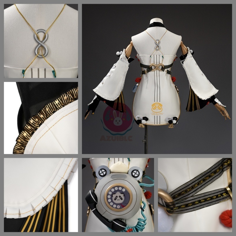 Azuiblc ゼンゼロ ダイアリン コスプレ 衣装 電話付き 3Dプリント コスチュームセット ゼンレスゾーンゼロ cosplay
