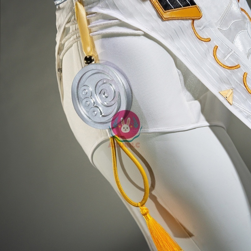 Azuiblc ゼンゼロ 葉瞬光 コスプレ 衣装 尻尾付き タトゥーシール ようしゅんこう チャイナ服 コスチュームセット ゼンレスゾーンゼロ cosplay