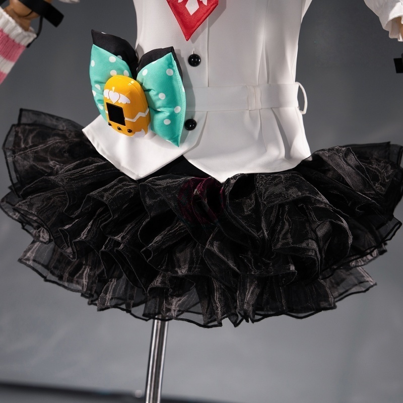 Azuiblc ゼンゼロ 千夏ラミエル コスプレ衣装 アイドル 舞台服 3D飾り コスチュームセット アニメ cosplay