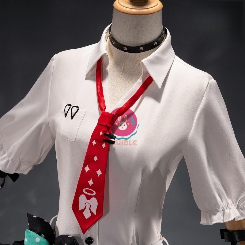 Azuiblc ゼンゼロ 千夏ラミエル コスプレ衣装 アイドル 舞台服 3D飾り コスチュームセット アニメ cosplay