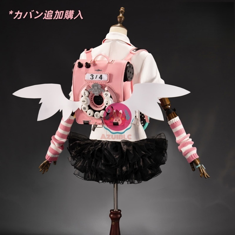 Azuiblc ゼンゼロ 千夏ラミエル コスプレ衣装 アイドル 舞台服 3D飾り コスチュームセット アニメ cosplay