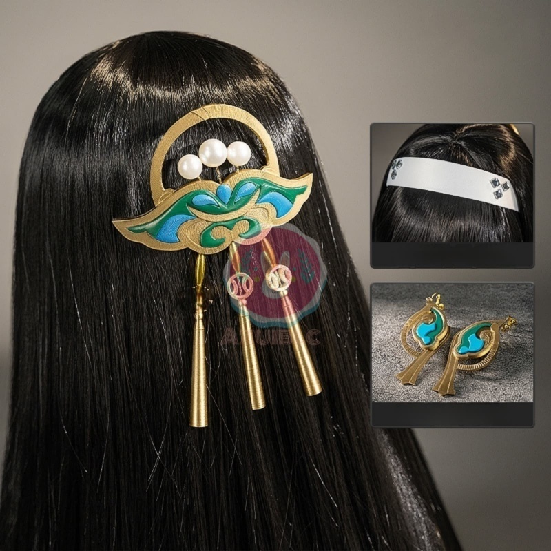 Azuiblc ゼンゼロ アストラ・ヤオ コスプレ衣装 シャンデリアの下で 新衣装 歌姫 舞台服 3Dプリントアクセサリー コスチュームセット cosplay