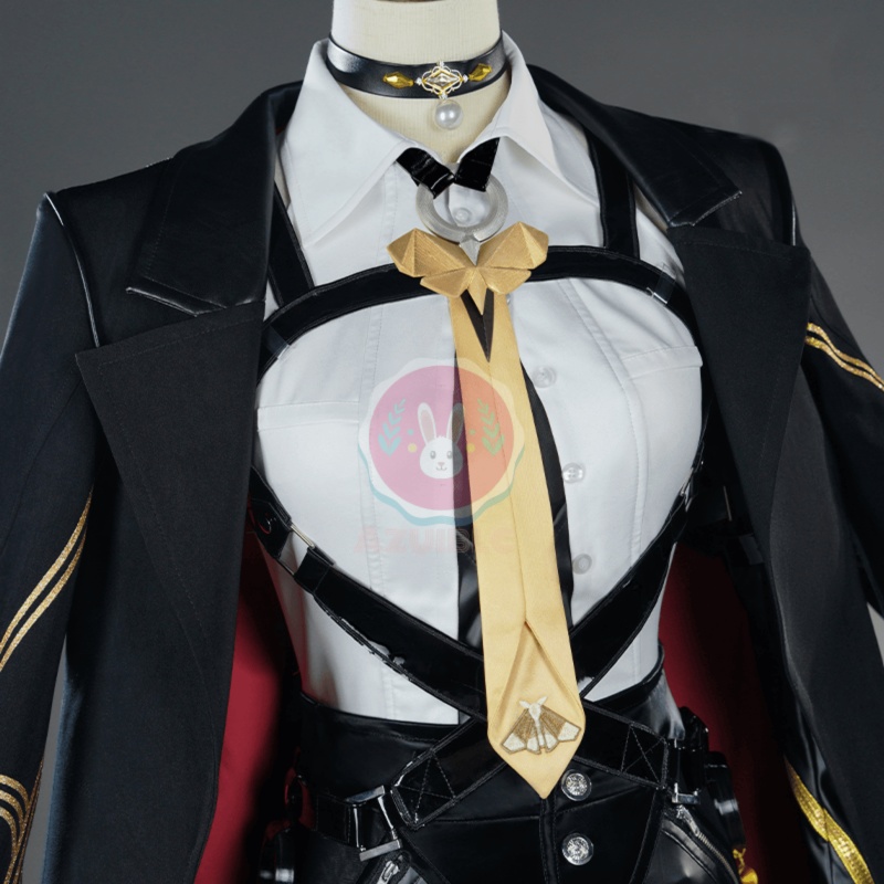 Azuiblc ゼンゼロ イヴリン・シェヴァリエ コスプレ衣装 3Dプリントアクセサリー コスチュームセット cosplay