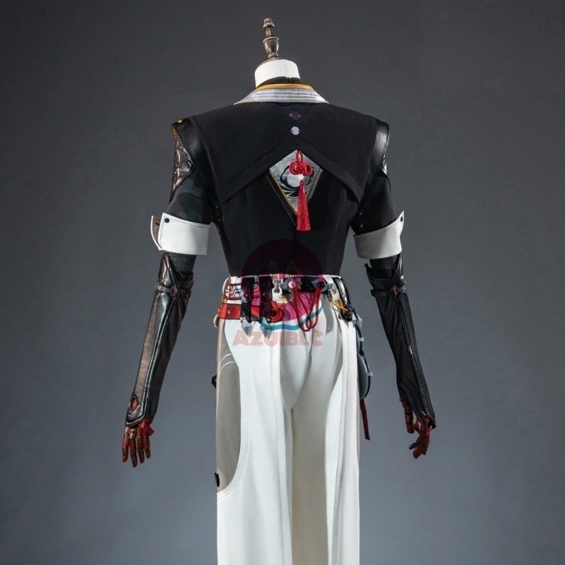 Azuiblc ゼンゼロ 葉釈淵 悪夢に縛られし者 コスプレ衣装 黒 コスチュームセット cosplay