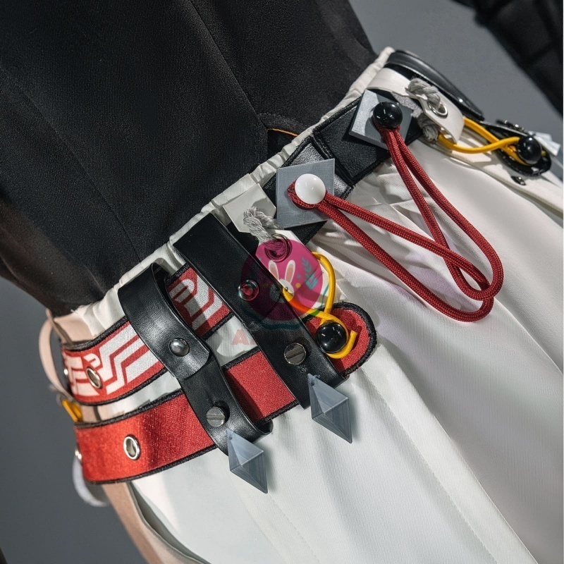 Azuiblc ゼンゼロ 葉釈淵 悪夢に縛られし者 コスプレ衣装 黒 コスチュームセット cosplay