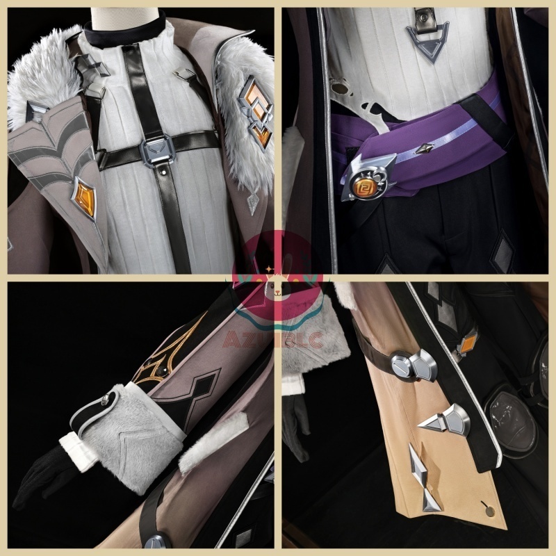Azuiblc 原神 イルーガ コスプレ コスプレ衣装 ライトキーパー コスチュームセット cosplay