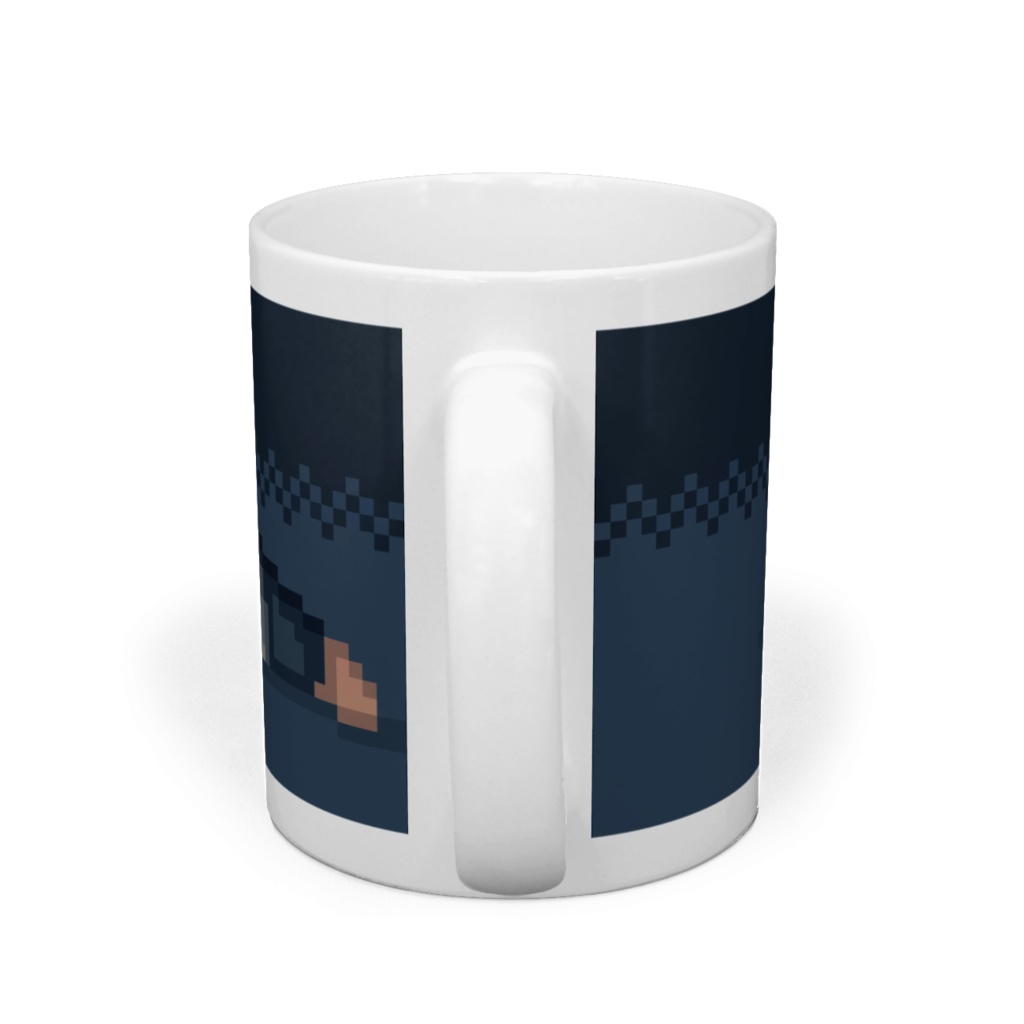 寝そべりいないマグカップ