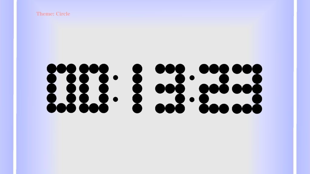 超軽量VRChat用時計ギミック「Function Art Clock」