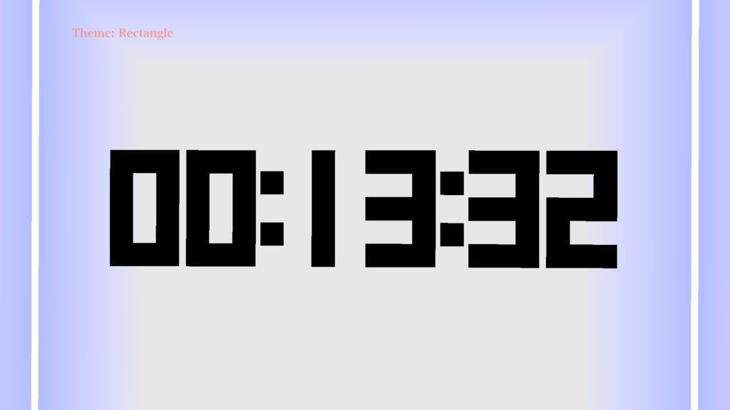 超軽量VRChat用時計ギミック「Function Art Clock」