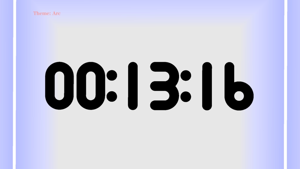 超軽量VRChat用時計ギミック「Function Art Clock」