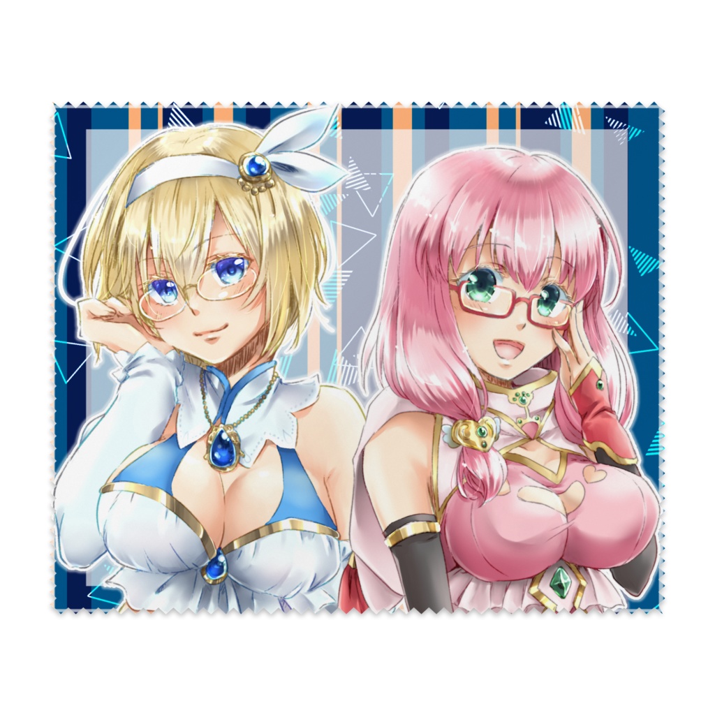 宝石姫 アクアオーラ セラフィナイトメガネ拭き とりゅ Hand Booth