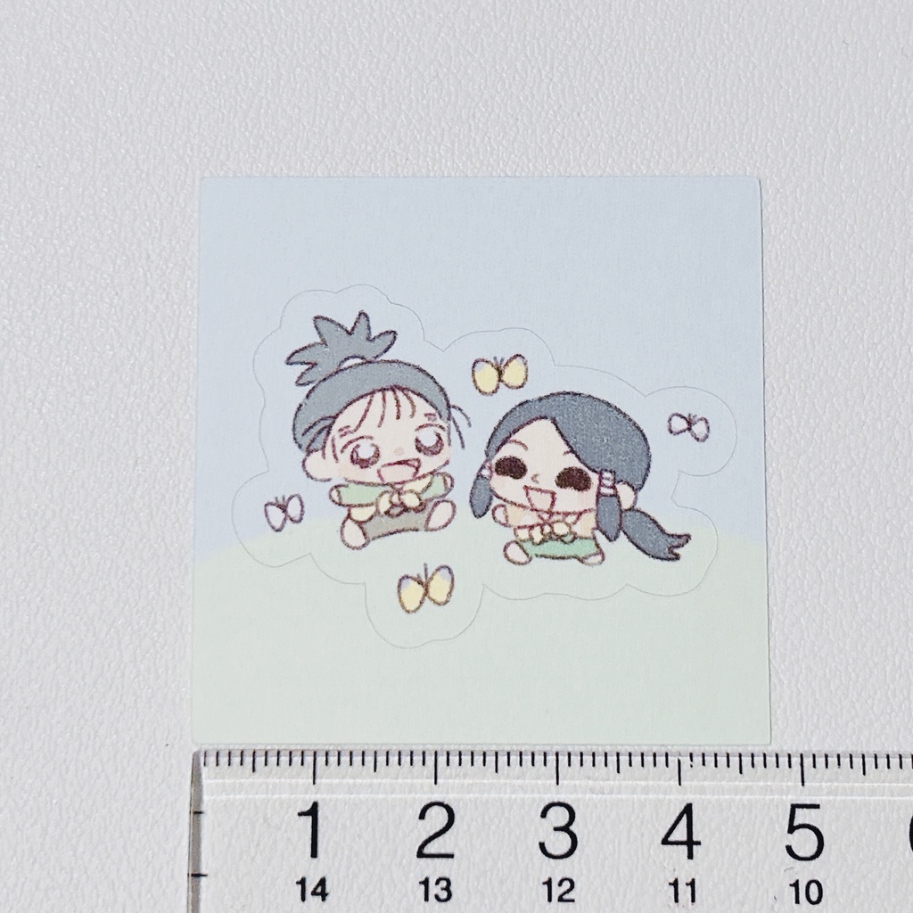 はにわとしろべシール