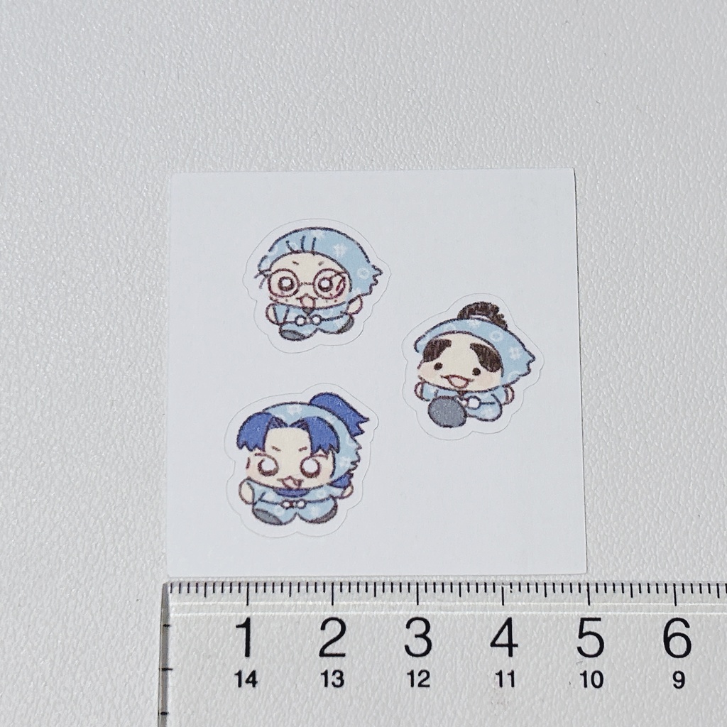 乱きりしんのシール