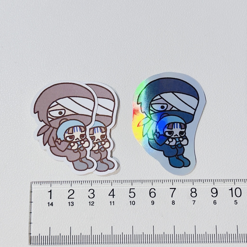 雑渡さん&伏木蔵シール