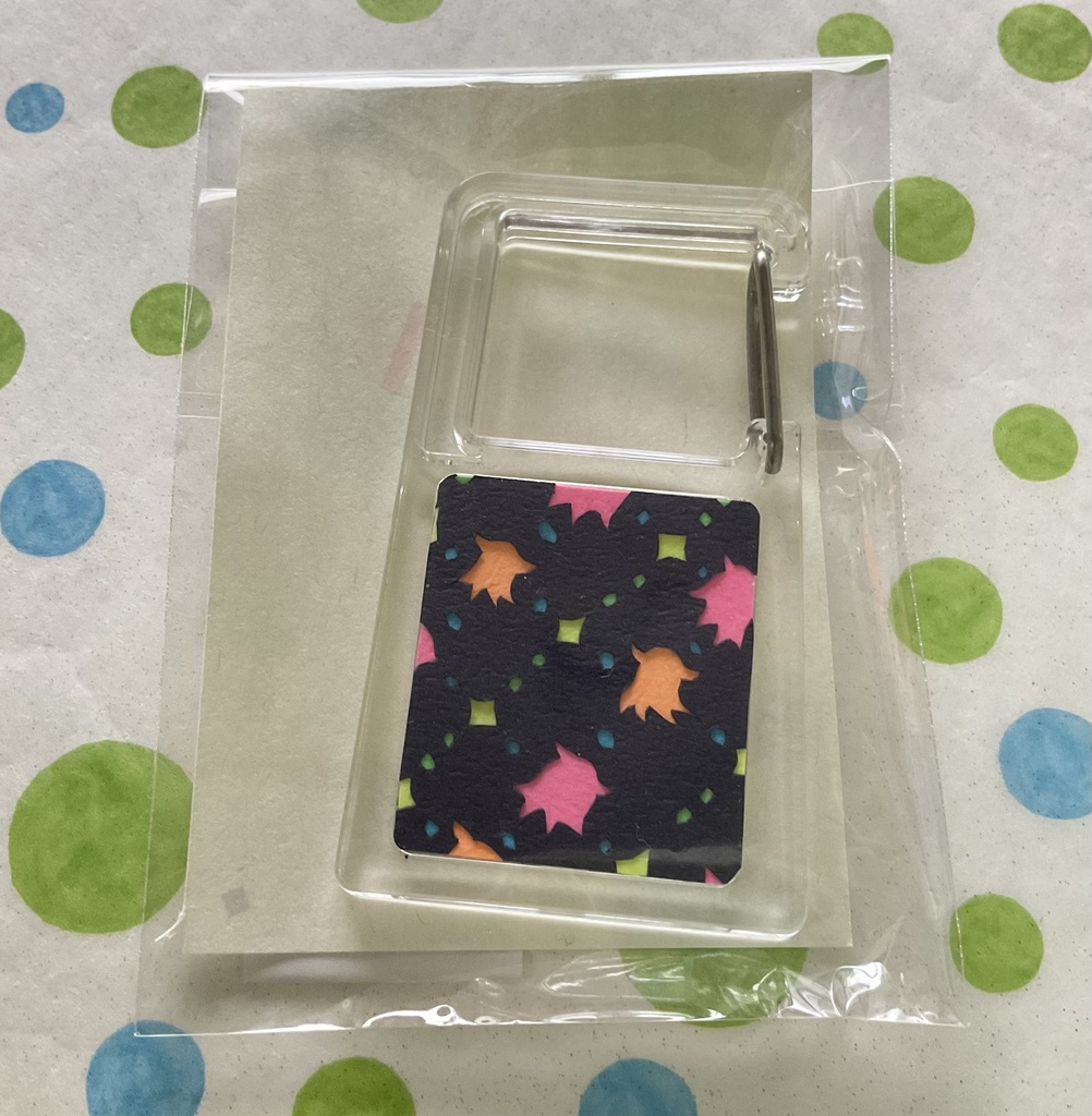 切り絵カラビナキーフック