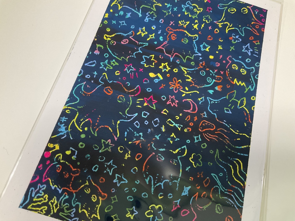 スクラッチ原画