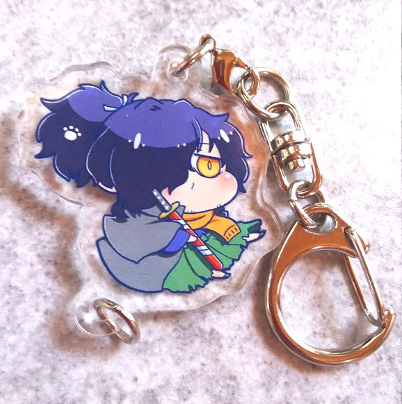 抑止くん&ちっちゃいぞーさんが繋がるアクキーとアクスタ