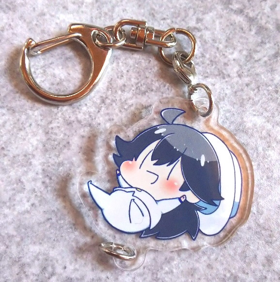 抑止くん&ちっちゃいぞーさんが繋がるアクキーとアクスタ