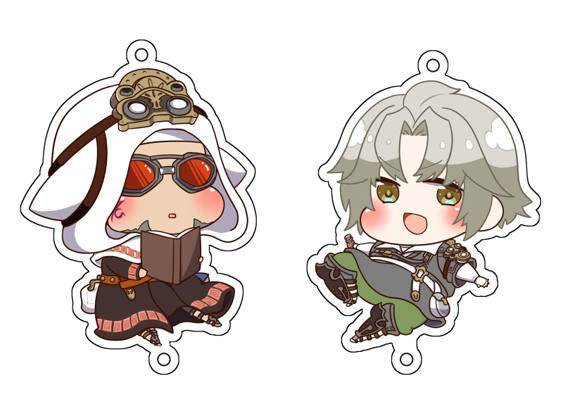 ウリサンつながるアクリルキーホルダー