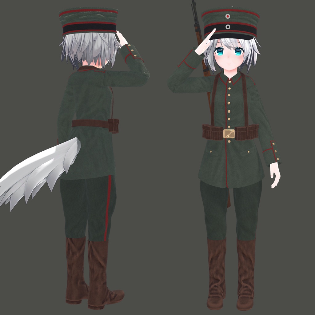 『ドイツ軍服』衣装セット - 「ミーシェ」用
