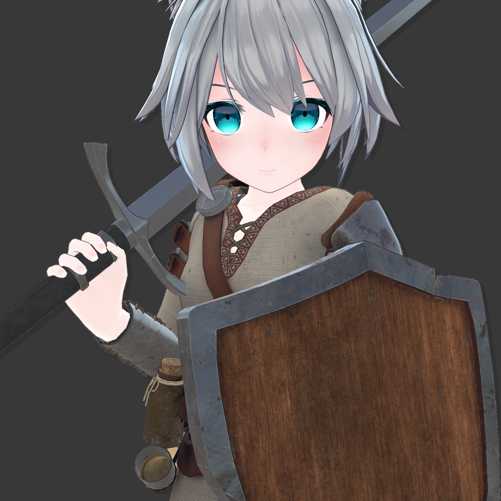 『冒険者』衣装セット - 「ミーシェ」用