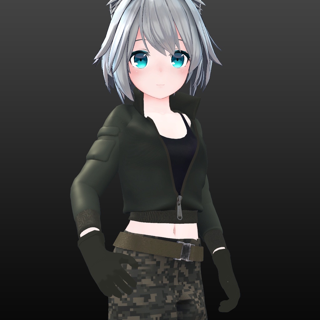 『ミリタリージャケット』衣装セット - 「ミーシェ」用