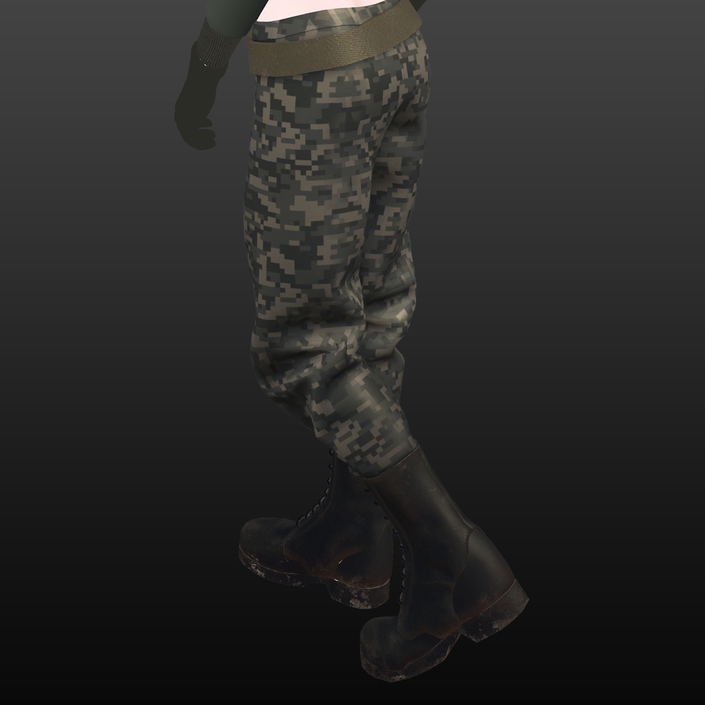 『ミリタリージャケット』衣装セット - 「ミーシェ」用