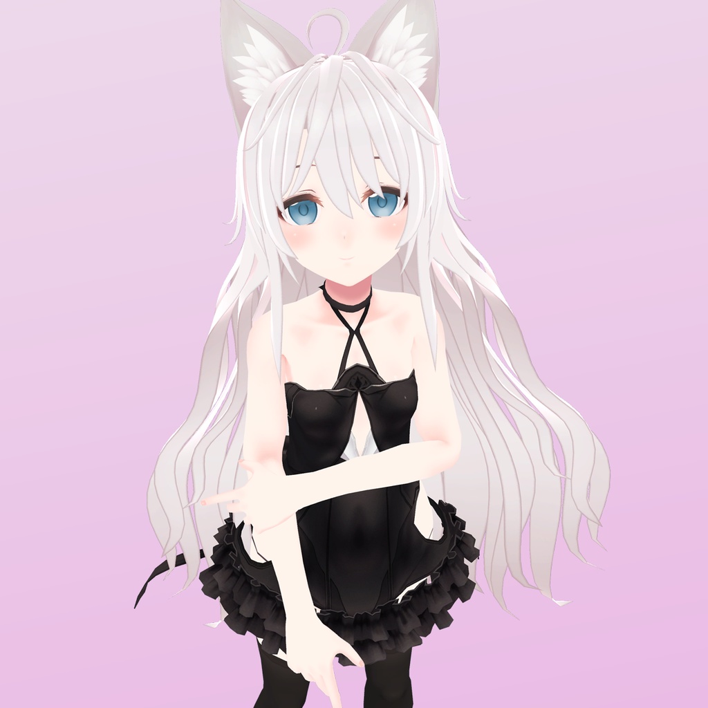 ナチュラルロングヘア Vrc用 Snori Booth