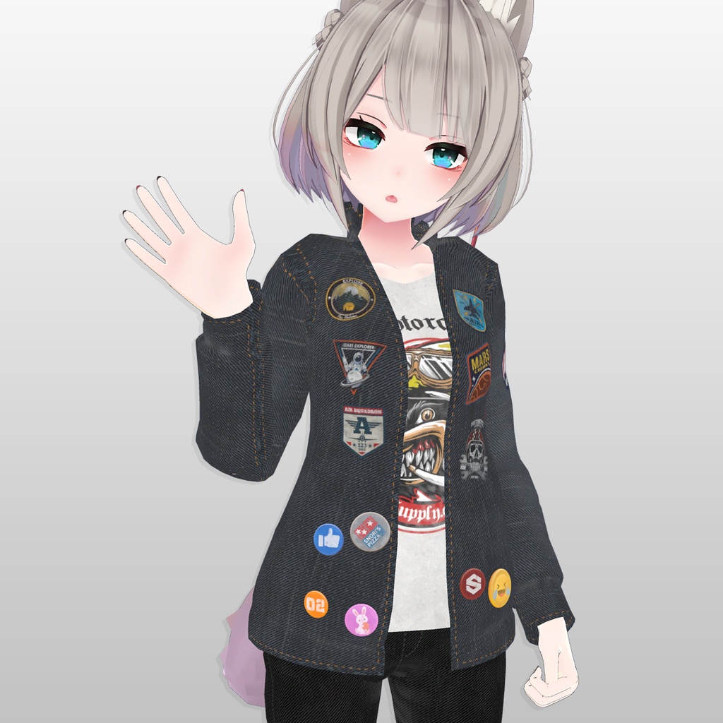 『ストリートジャケット』衣装セット - 「京狐」用