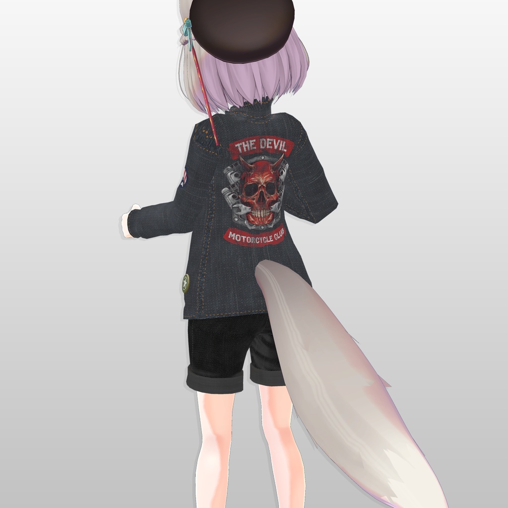 『ストリートジャケット』衣装セット - 「京狐」用