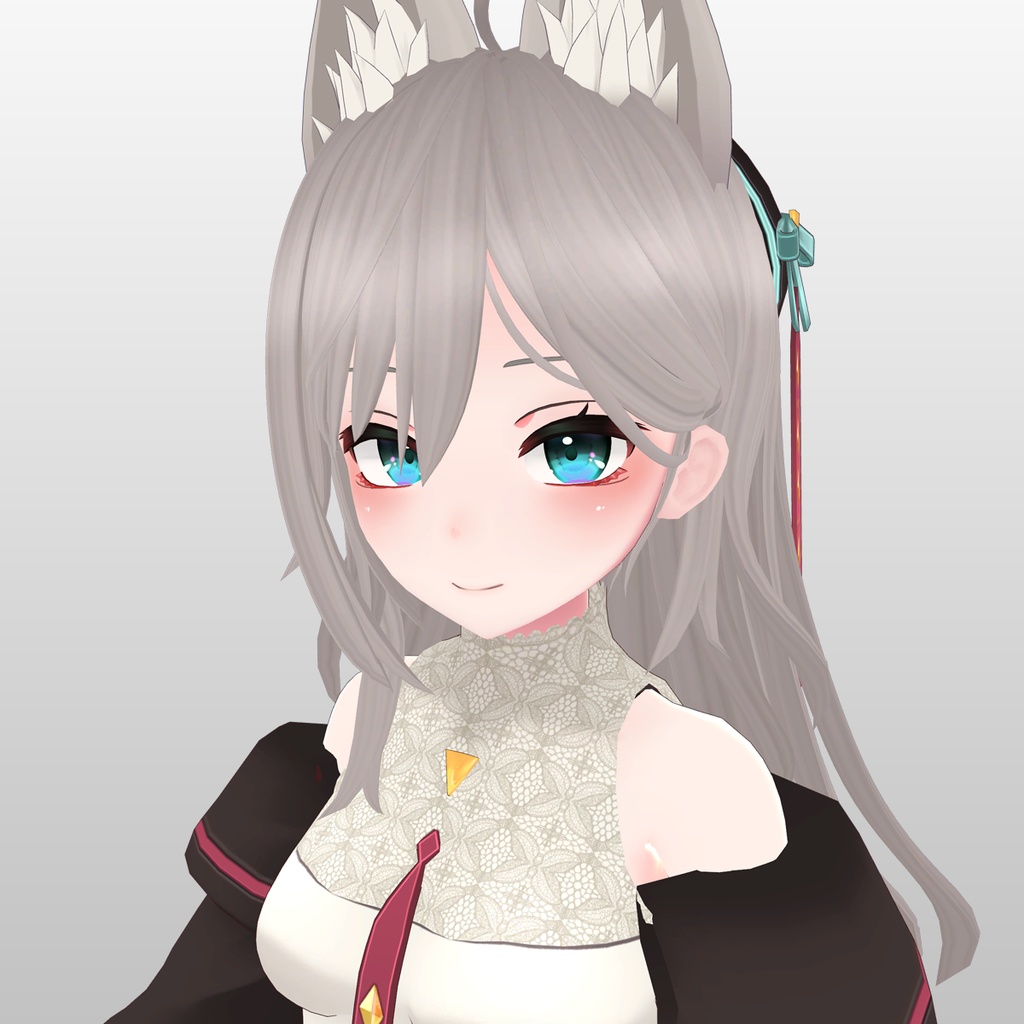 『ワンサイドロングヘアー』 - VRC用 A-TYPE