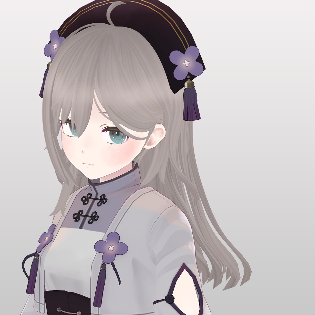 『ワンサイドロングヘアー』 - VRC用 B-TYPE