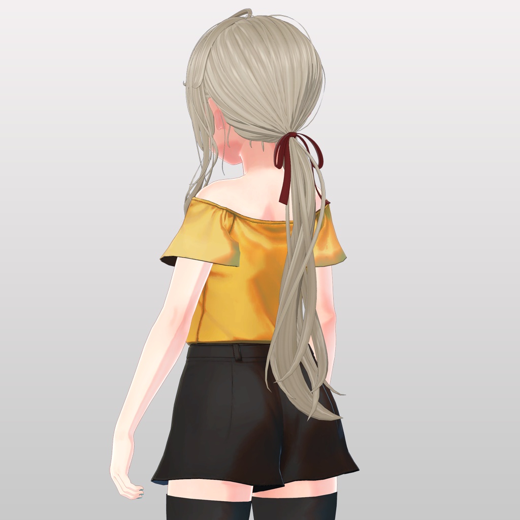 『ロングポニーテール』 - VRC用 A-TYPE