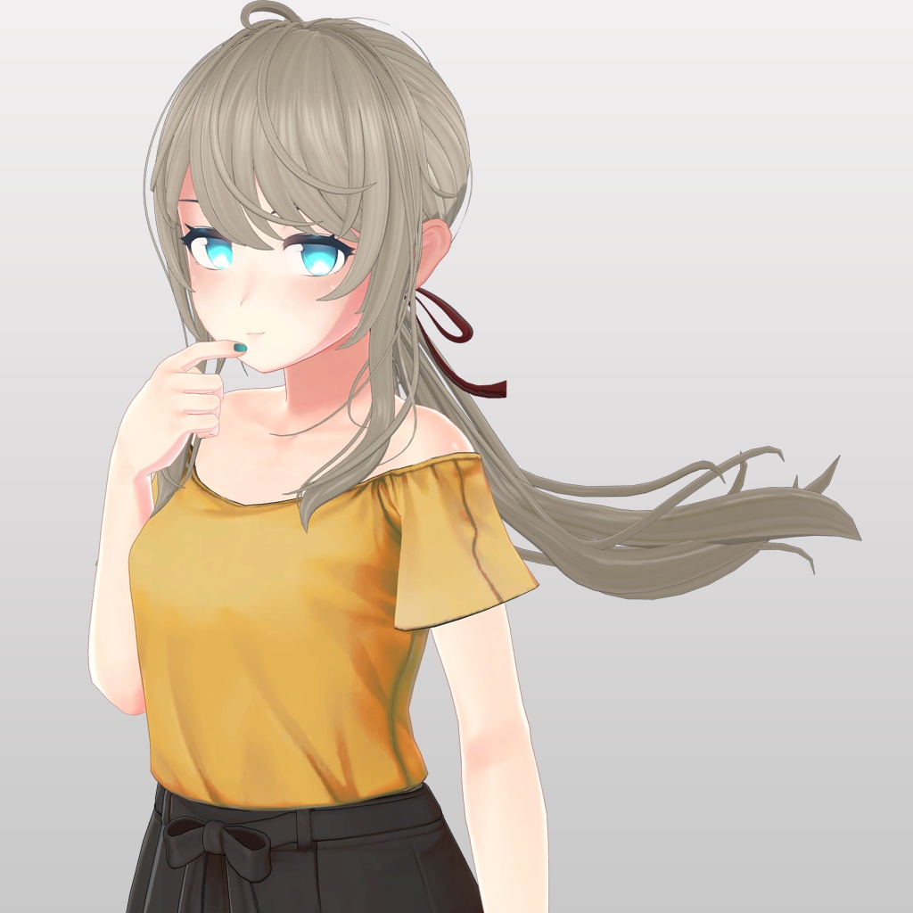 『ロングポニーテール』 - VRC用 A-TYPE