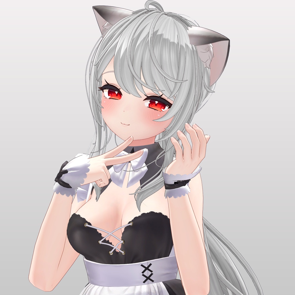 『ロングポニーテール』 - VRC用 A-TYPE