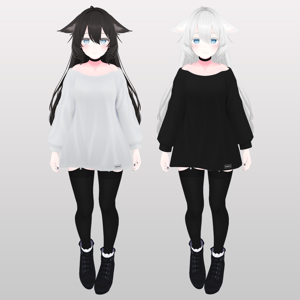 『オーバーフィットシャツ』 - 桔梗用