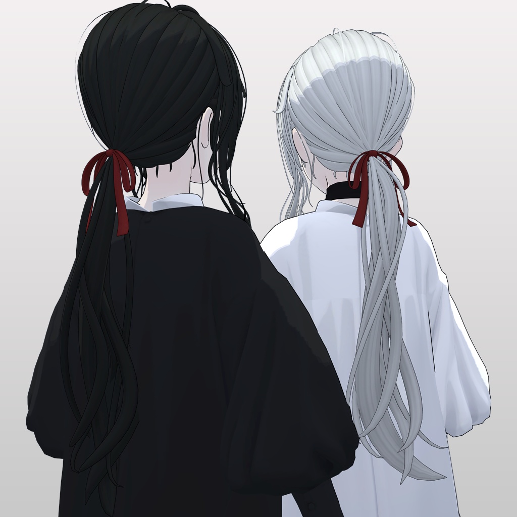 『ロングポニーテール』 - VRC用 B-TYPE