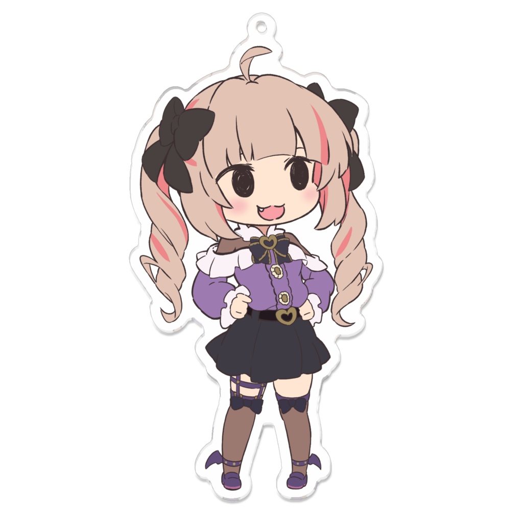 にっこり顔アクキー