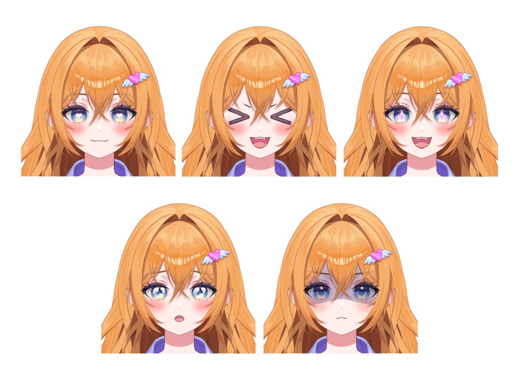 Vtuber model Art & Rigging