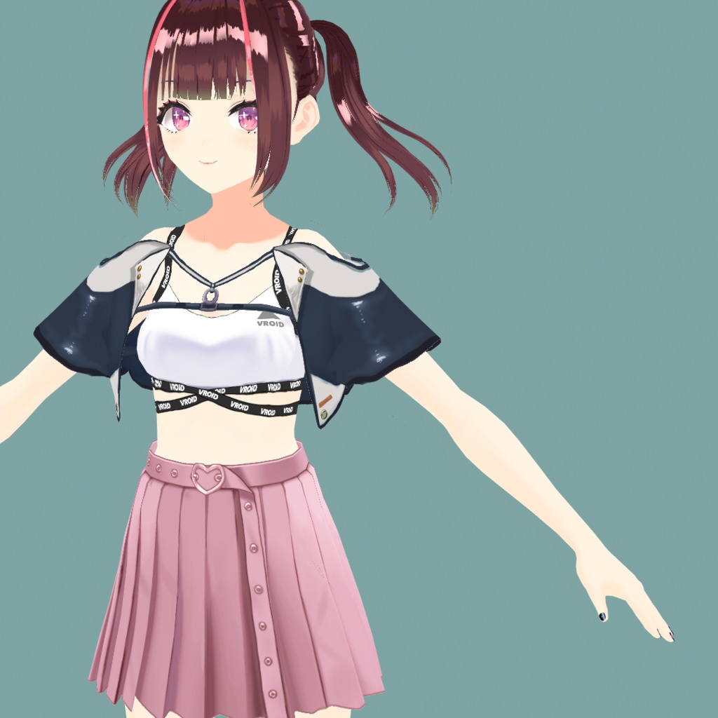 【VRoid】オルカスイムのセットアップ /SF Girl Costume