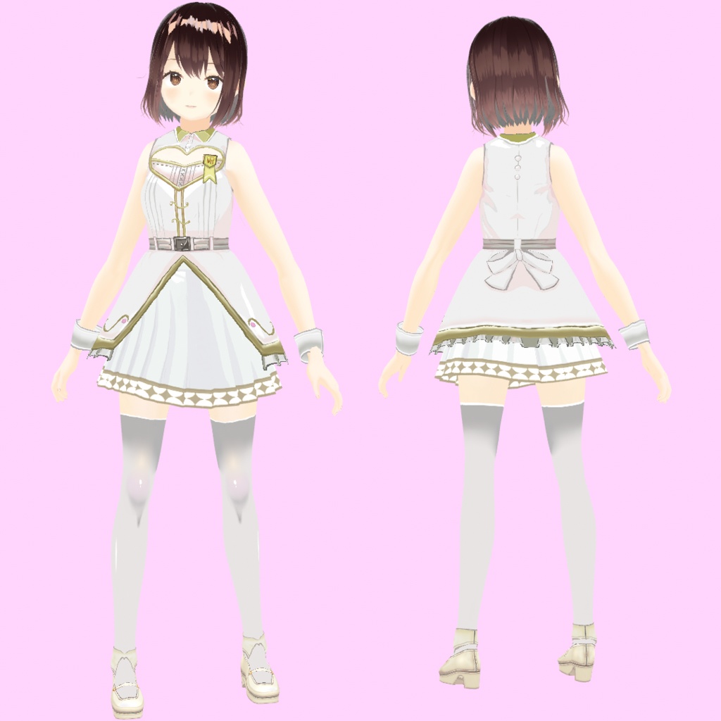 【VRoid】/かけだしアイドルセットアップ/Costumes for new idols