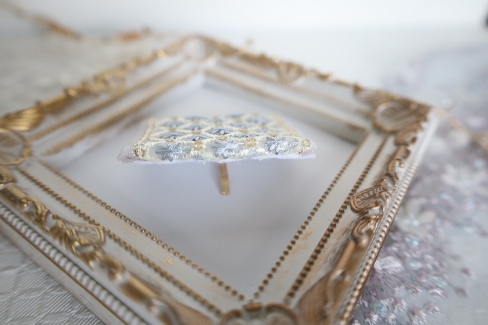 アクア FEif イメージ ポニーフック インド刺繍リボン