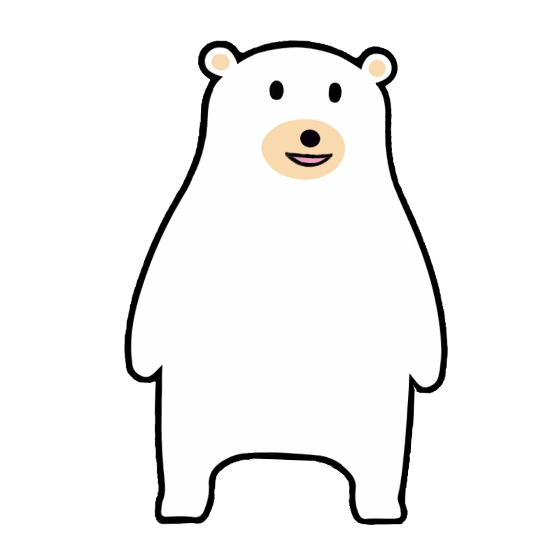 【FaceRig用アバター】【動物】シロクマ【vtuber】