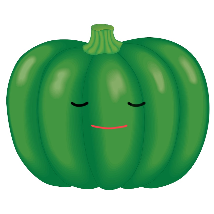 【FaceRig用アバター】【野菜】かぼちゃ