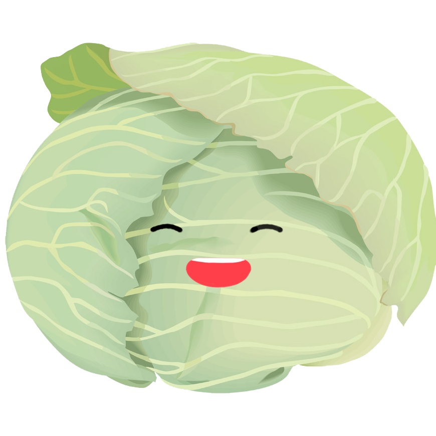 【FaceRig用アバター】【野菜】キャベツ