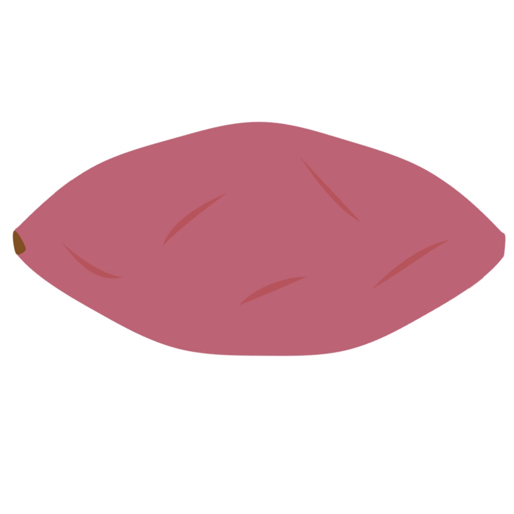 【FaceRig用アバター】【野菜】さつまいも